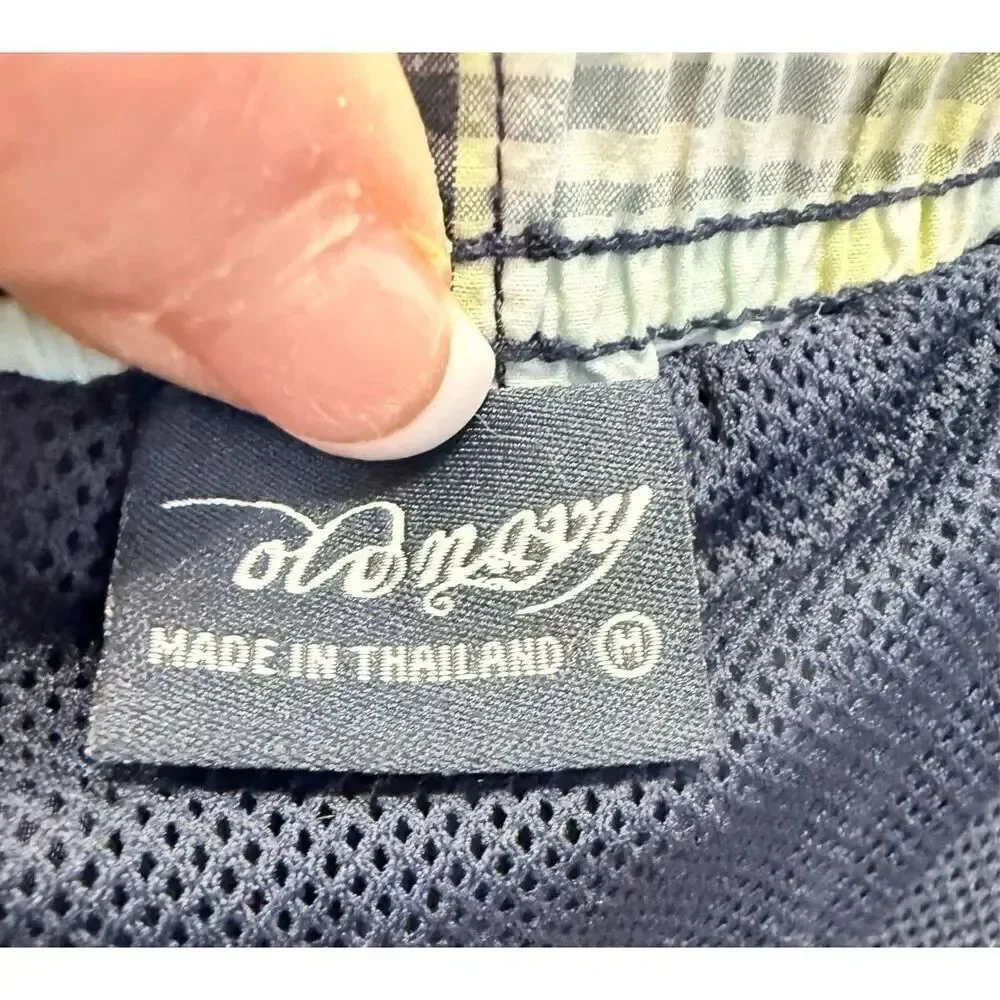 Old Navy Men’s Swim Shorts Interior Liner & Drawstring Medium Vacation Beach